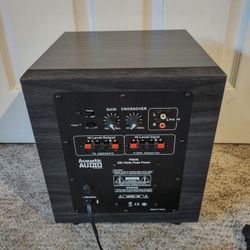 Acoustic Audio 250 W Powered Subwoofer 