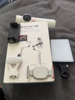 Tripod gimbal bundle! With tripod | light | adapter