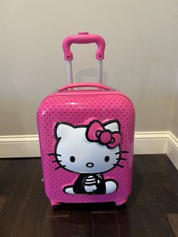 Heys America HELLO KITTY Hard Shell Girls Carry On Rolling Suitcase 18"