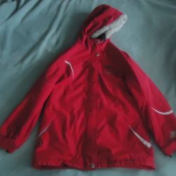 Girls Heavy duty pink ZEROXPOSUR WINTER JACKET