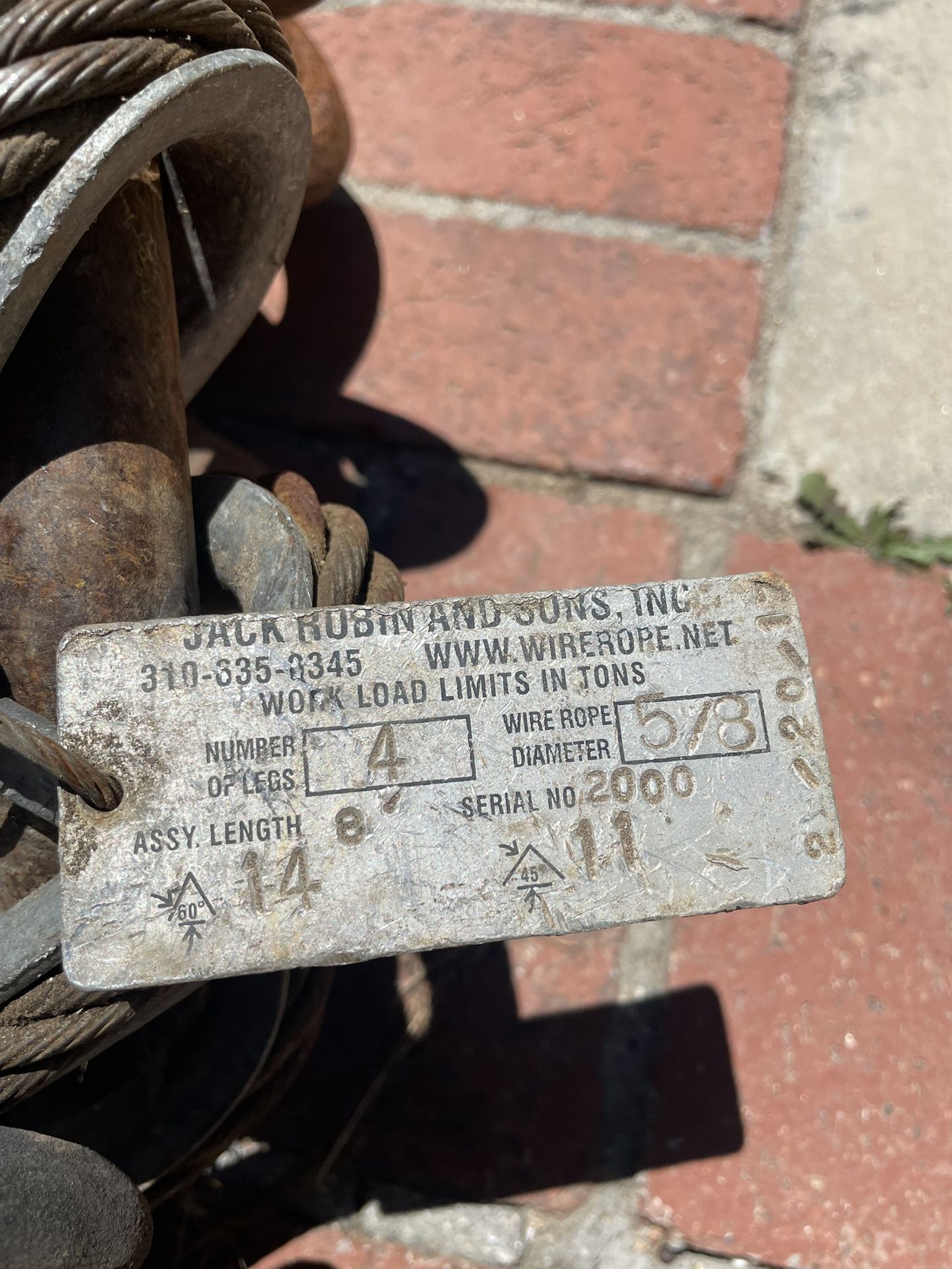 4 Way Bridal 5/8 8’