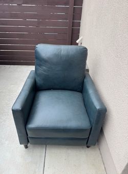 FREE - Leather Reclining Lounge Chair