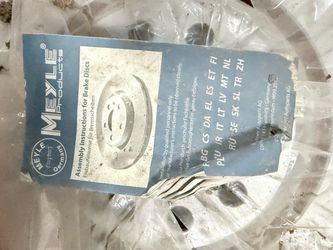 Meyle VW MK5 (2000-2006) Front Disc Brakes - Pair
