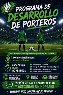 Desarrollo de porteros