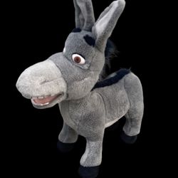 2003 DREAMWORKS Universal Studios 17" Tall Shrek Donkey Plush Stuffed Animal 