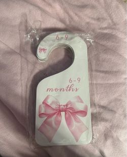 Baby Closet Dividers Pink Bow🎀