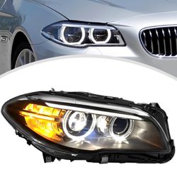 Xenon Headlight for 2014-2017 BMW 5 Series F10 HID Headlamp Right RH Passenger