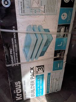 Kitchen sink under top  3  combo