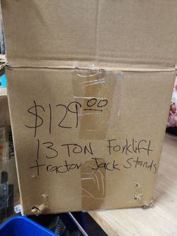 13-Ton Forklift Tractor Jack Stands