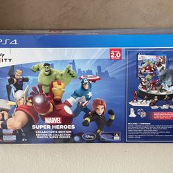 PS4 Disney Infinity 2.0 Marvel Super Hero’s Collectors Edition NEW