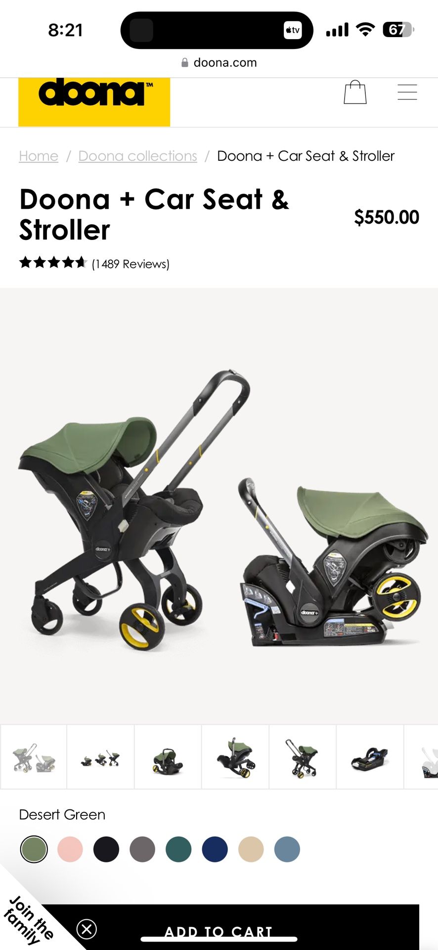 Doona Stroller