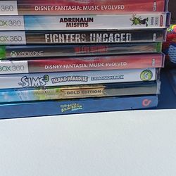Video Games, XBOX 360, and PC games