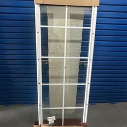 24x66 hurricane impact glass insert for door - Brand new