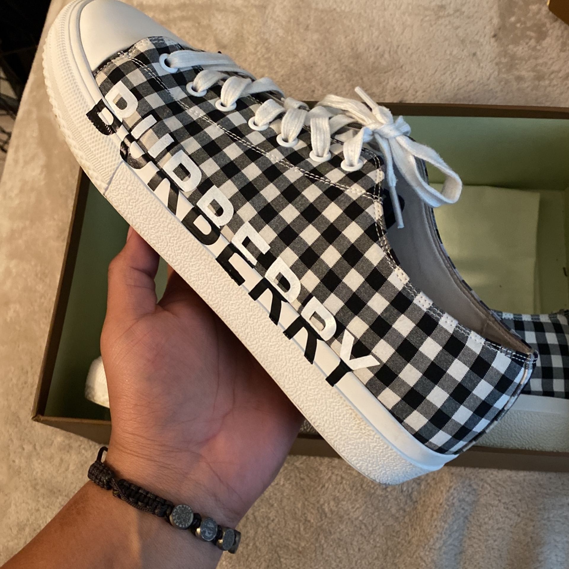 Burberry Low Tops Size 10.5 Men