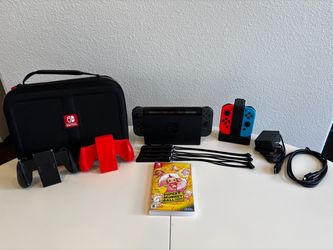 Nintendo Switch with extras