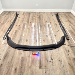 😱2015-2023 dodge Charger Widebody SRT Lip & Rock SRT style side skirts! Wide body! Cheap Price!🔥