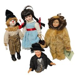 Vintage Seymour Mann Wizard of Oz Dolls 10" Figures 1970s Plus Mego Wizard Toys