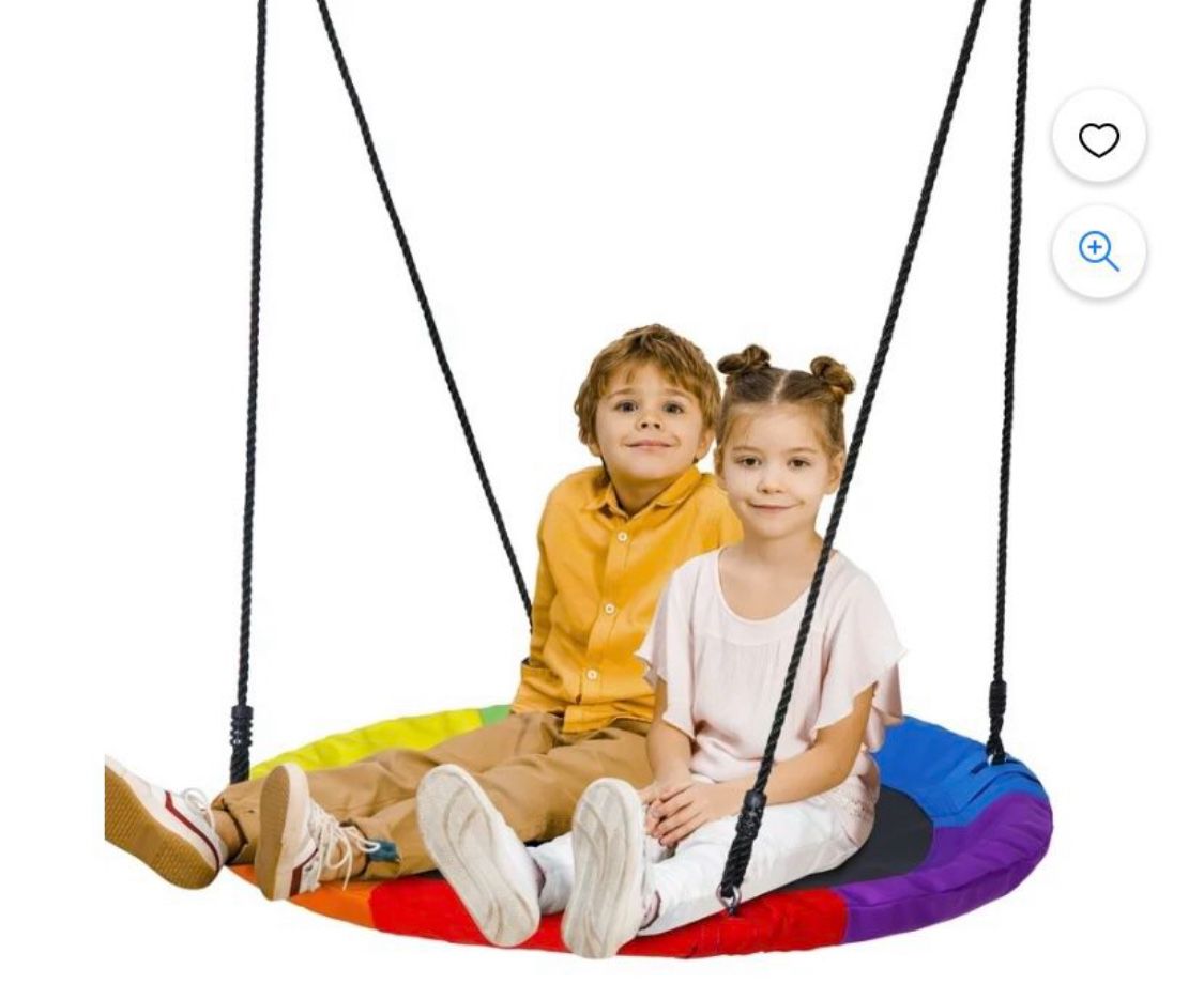 Kids saucer, swingset