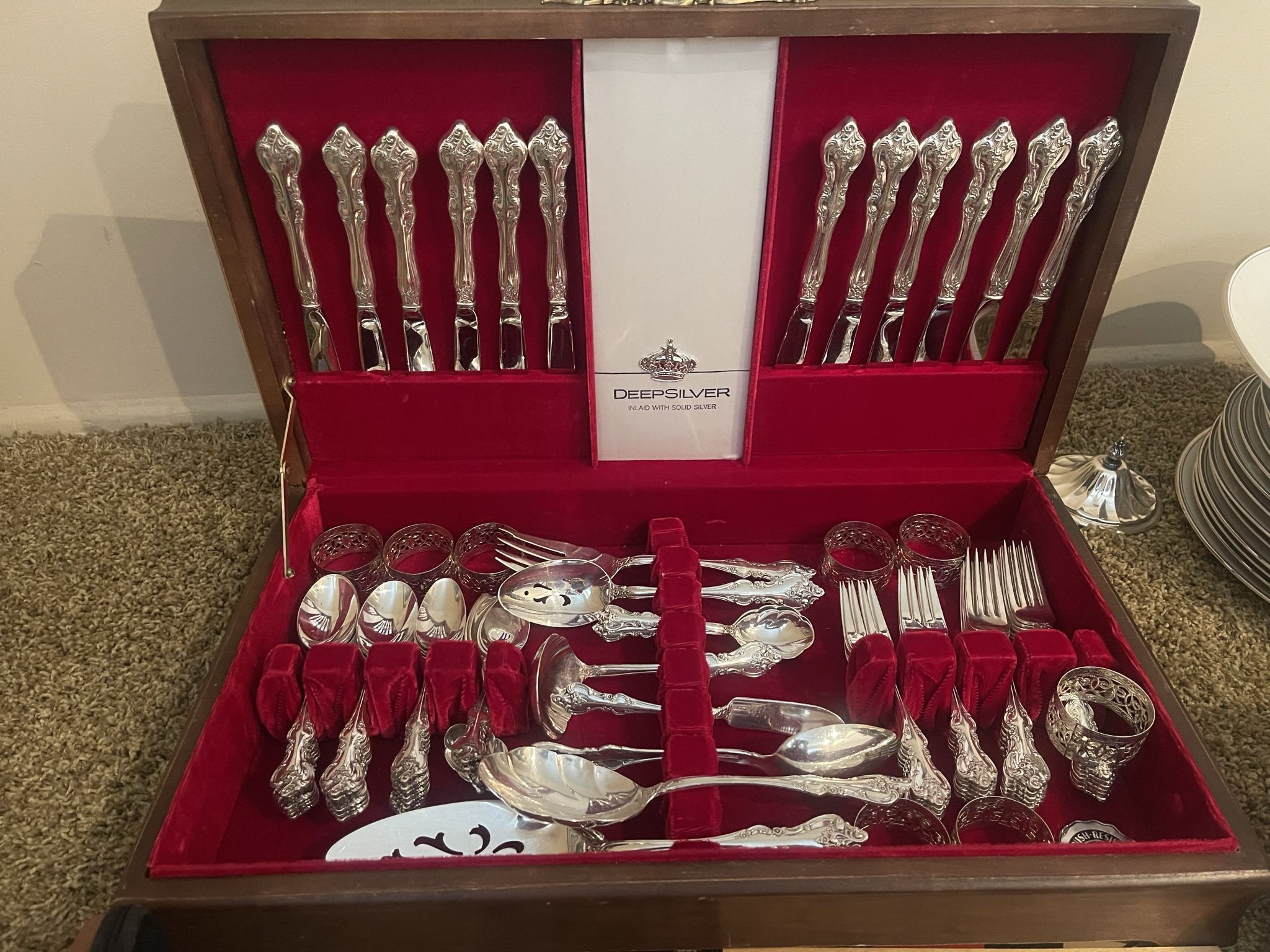 Vintage Silverware Set 