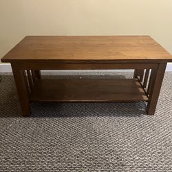 Coffee Table / TV Stand - Wood