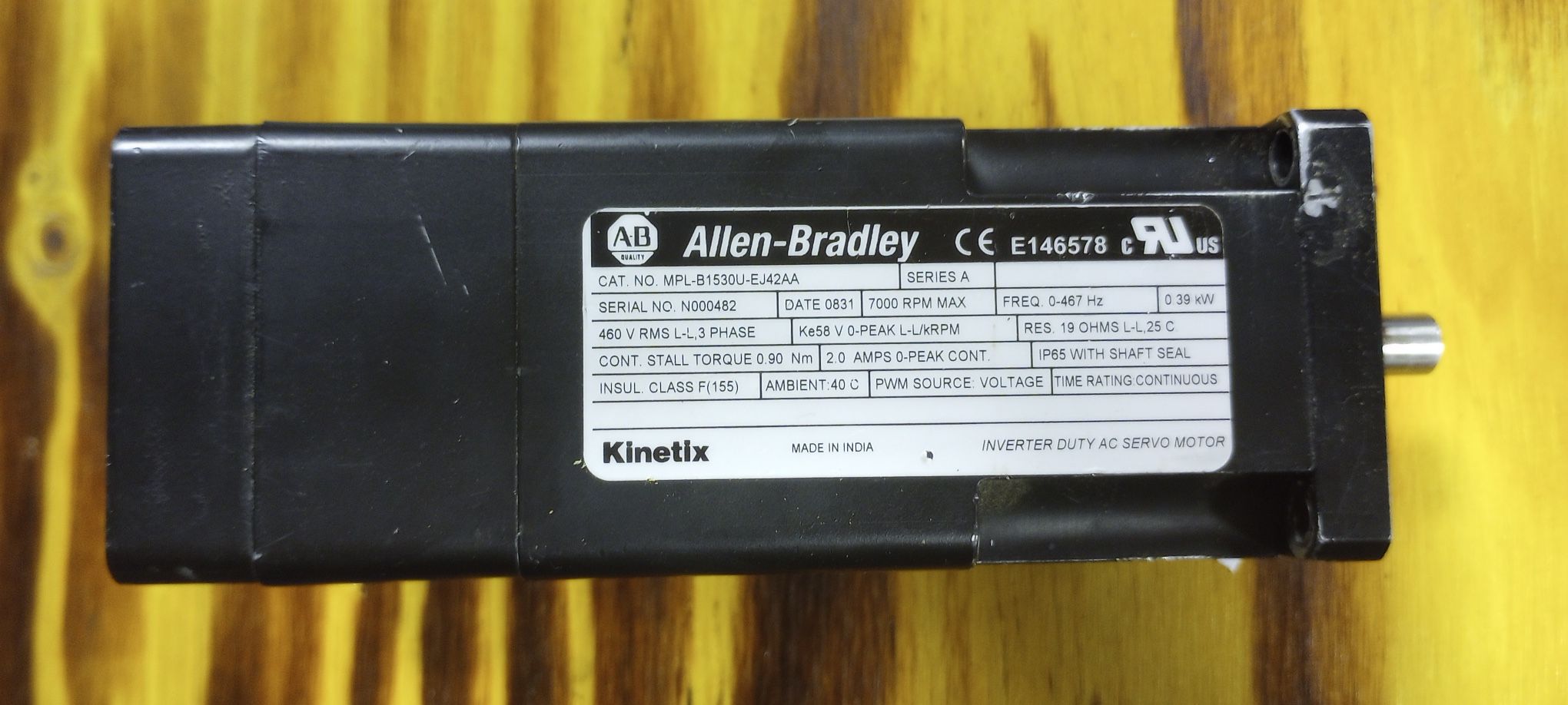 ALLEN BRADLEY MPL-B1530U-EJ42AA