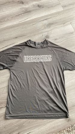 Firecrackers shirt, size large