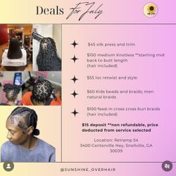 New Hairstylist In Area 
