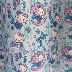 Hello Kitty Hand Made Mermaid Curtains Blackout Two Sets