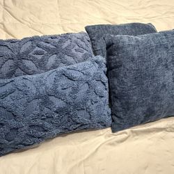 Navy blue throw pillows ( 2 - Sets Of 2)