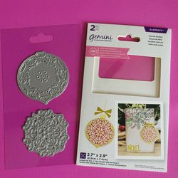 Double Sided 4 in 2 Festive Baubles Die Cuts