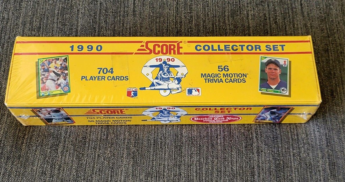 1990 Score Baseball Card Complete Sealed Factory Set Bo Jackson MINT HIGH GRADE