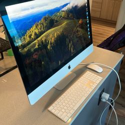 27" iMac Retina 5K (2020) – Excellent Condition w/ Magic Mouse, Upgraded Magic Keyboard + Box  