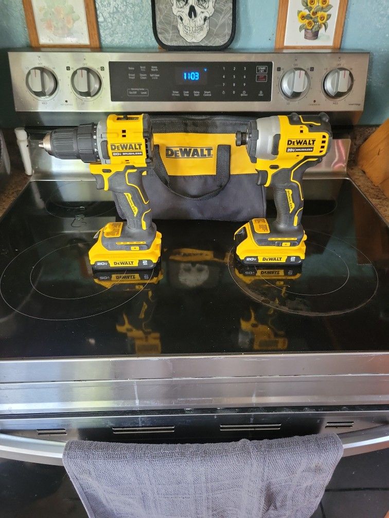 Dewalt Drill And Impact Set