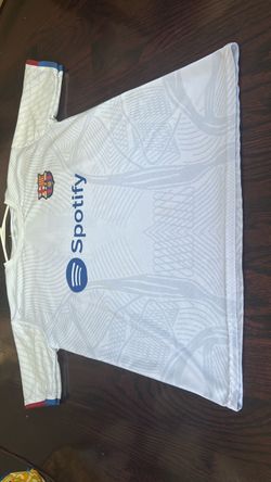 FC Barcelona Away Soccer Jersey Spotify