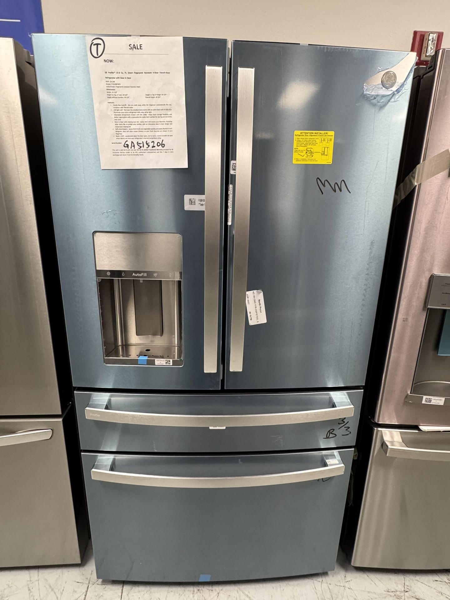 GE PROFILE 28 Cu.ft Door In Door Refrigerator