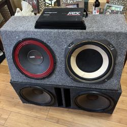 Sub woofers And Amps 