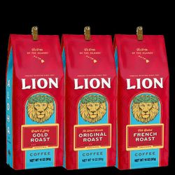 BULK Lion Hawaiian Coffee--CASES