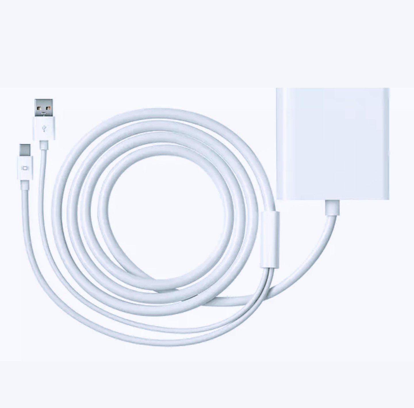 NEW Apple Mini DisplayPort to Dual-Link DVI Adapter A1306 Mac White