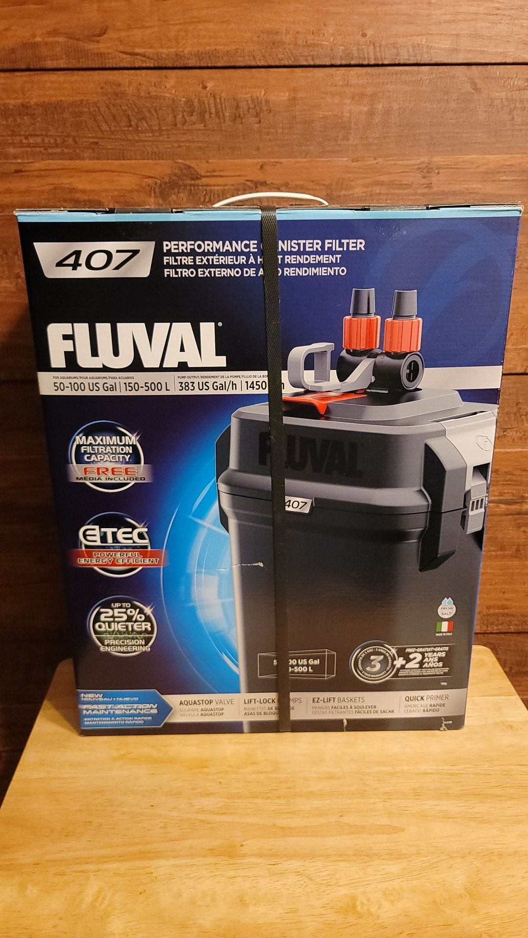 Fluval canister filter aquarium/fishtank