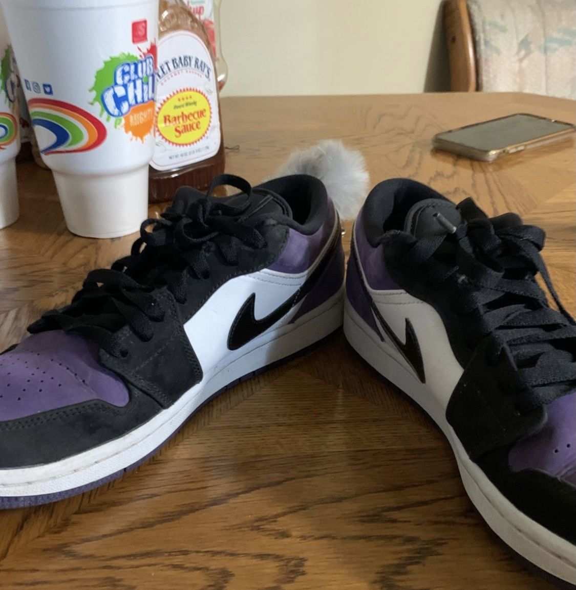 Purple low Court Nike’s