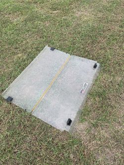 Golf cart windshield