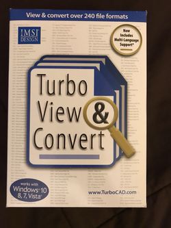 Turbo View & Convert Software “NEW”