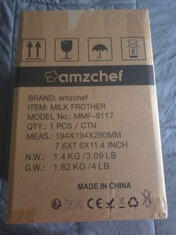 AMZ Chef Milk Frother 8 in 1