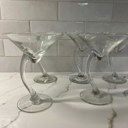 Martini glasses