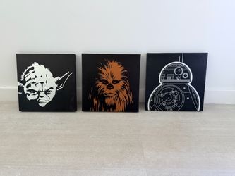 Star Wars frame x3