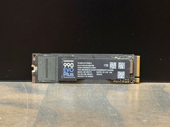 Samsung 990 EVO Plus 1TB Gen 4 m.2 2280 NVMe 7150 MB read for laptop desktop or compatible devices