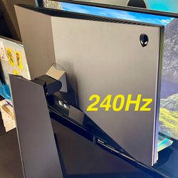 Alienware  25” Gaming Monitor 240Hz 💪🏼👾  🟡FIRM $175 🟡    Plug and Play Ready! 