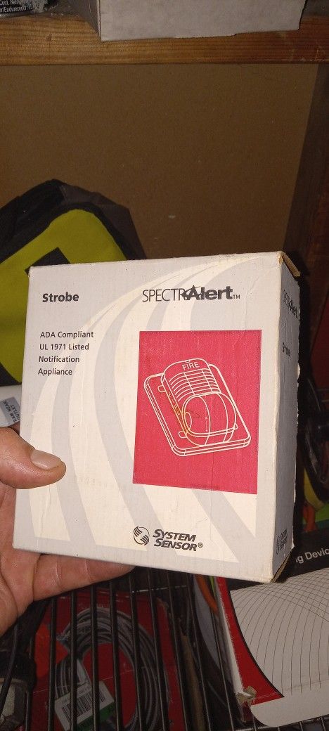  Brand  New Spectra-alert Fire Strobe Code Approved  Wall Mount Light