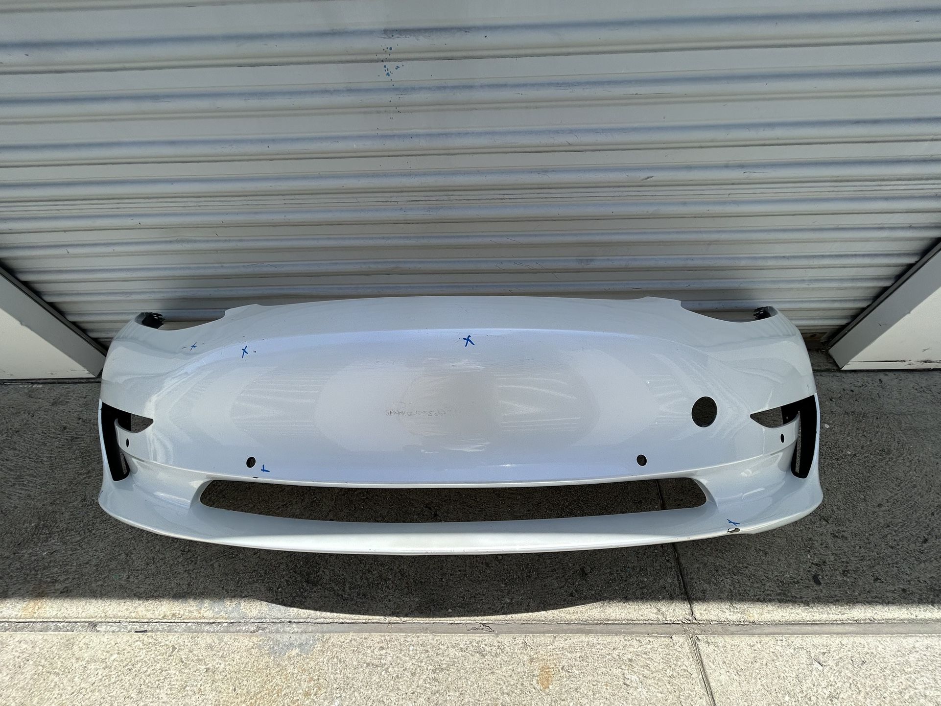 Tesla Model 3 Front Bumper with holes for sensors 2017 18 19 20 21 22 2023 Used Oem Original
