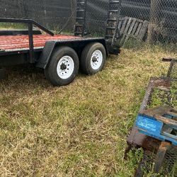 Traila Para forklift  Puede Con 20 Mil Libras 